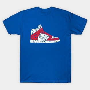 Sneakerhead detailed red white T-Shirt